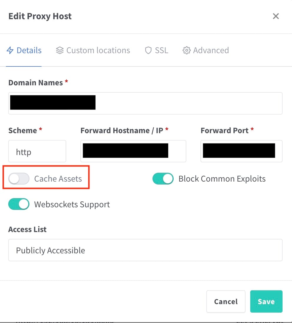 Ngnix Proxy manager 설정